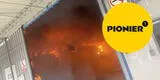 Incendio en SJL: Empresa PIONIER se pronuncia sobre incendio en su fábrica