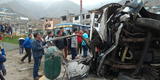 Confirman que familia completa falleció en accidente en la "Curva del Diablo" de Pasamayito