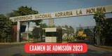 ¡No te quedes afuera! Cuándo es el último día para inscribirte al examen de admisión 2023-II en Universidad Agraria La Molina