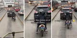 "La 'viveza' del peruano promedio": chofer de Metropolitano graba singular escena y es viral en TikTok