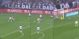 Alex Valera asustó a Corinthians: aguantó y de media vuelta sacó el remate que pudo terminar en gol para la ‘U’