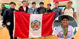 Estudiantes peruanos dejan en alto al Perú tras ganar medallas en Olimpiada Mundial de Matemática de Japón