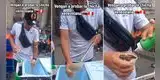 Venezolano vende chicha en Cercado de Lima y bebida deja en shock a usuarios: “Parece arroz con leche”