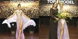 Peruana Shania Nash se coronó como Miss Top Model Internacional
