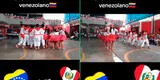 Colegio peruano conmueve a usuarios al mezclar festejo con tambor venezolano en actuación por fiestas patrias