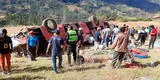 Áncash: familia entera que retornaba de un entierro en bus a Lima muere tras caer a abismo de 100 metros