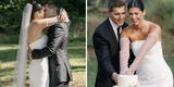 Se revelaron las fotos más románticas del matrimonio de Christian Meier y Andrea Bosio: "¡Felicidades!"