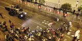 Toma de Lima: ¿Era necesario? PNP intentó retirar a un manifestante de la pista usando tanqueta