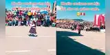 Escolar peruana sorprende al desfilar con paso y elegancia: "La futura militar"