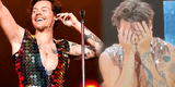 Harry Styles termina su gira "Love on Tour" en Italia arrodillado y con lágrimas