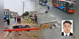 Carabayllo: joven motociclista muere en su cumpleaños tras ser aplastado por bus de transporte público