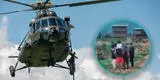 Vraem: terroristas disparan contra helicóptero de las Fuerzas Armadas y dejan a un menor grave