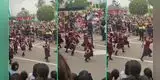 Grupo de niñas causa sensación en desfile por Fiestas Patrias: “Actitud y disciplina”