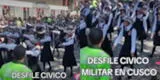 ¡Orgullo peruano! Escolares desfilan cantado el tema: "Mi Perú" de Óscar Avilés y causan sensación en los usuarios