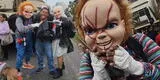 Chucky y Tiffany asistieron al Desfile Militar y no para aterrorizar a los niños: “Se tomaron fotos, les agradezco”