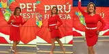 Fátima Aguilar se quita los zapatos en noticiero y baila con orgullo marinera por Fiestas Patrias