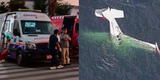 Trujillo: confirman la muerte de todos los tripulantes de la avioneta que cayó en mar de Huanchaco