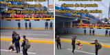 Perrito policía se vuelve viral tras saltar la soga en el Desfile Militar: "¡Eso Firulais!"