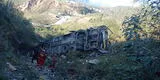 Fatal accidente de bus deja ocho fallecidos cuando se dirigía desde San Martín a Tumbes