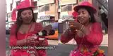 Peruana sorprende con impensado truco para tomar dos vasos de cerveza una sola vez y es viral: “Maestra”