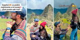 Español hace llorar a miles al pedir la mano de su novia en Machu Picchu y es viral en TikTok