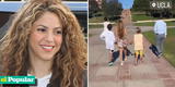 ¡Como si fuera ayer! Shakira visitó con sus hijos la universidad donde estudió en el 2007