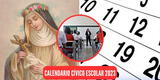 Santa Rosa de Lima y otras fechas destacadas del Calendario Cívico Escolar para agosto 2023