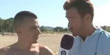 Joven lanza ácida crítica hacia playa española pero reportero le da una contundente respuesta