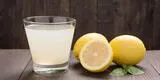 Los cinco beneficios de tomar agua con limón en ayunas