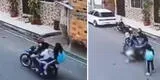 Padre con sus 3 hijos sufren accidente en moto y menor pierde un brazo: pide ayuda económica