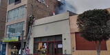 Incendio en el Callao deja en cenizas conocido restaurante en la avenida Saenz Peña