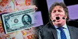 El peso argentino se devalúa frente a la victoria de Milei en las primarias