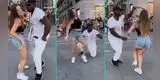 Peruanos la 'rompen' bailando salsa en Plaza de Madrid y deja atónitos a españoles: “Arriba Perú”