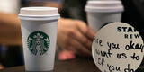 El mensaje secreto que usó un trabajador de Starbucks para salvar a una clienta de incómoda situación