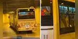Peruano sube al Metropolitano, pero está lleno y se las ingenia para ir 'cómodo': "Asiento exclusivo"
