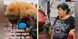 Capta a su suegra cambiando el peluche que le regaló a su pareja por dos lavatorios y la expone: "Se pasó"
