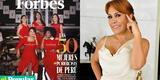 Magaly Medina multiplica por cero a Forbes Perú y lo compara con el Miss Perú: “Se nota que la elección fue a dedo”