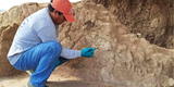 Descubren un extraño muro policromado en el Perú de hace 4 mil 500 años y desconcierta por sus detalles