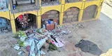Huancayo: sujetos profanan nichos y dejan restos de difunto regados por el suelo
