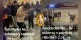 Joven logra ingresar a la UNI y sus seres queridos le hacen peculiar celebración: "Dio frutos hijo"
