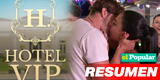 Hotel VIP México capítulo 7 vía Televisa: Tefi Valenzuela se besó apasionadamente con Christian