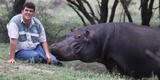 La amistad de un granjero sudafricano y un hipopótamo que terminó en tragedia: “Ignoró las advertencias”