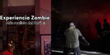 ¿Quieres salir de la rutina? Tiktoker muestra una experiencia zombi en Lima y sorprende a miles de usuarios
