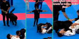 Perrito interrumpe competencia de jiu-jitsu para defender a su dueño: “No te metas con mi dueño”