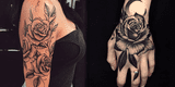 El misterioso significado de los tatuajes de rosas negras