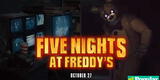 Se lanzó el tráiler final de Five Nights At Freddys con un nuevo vistazo de los animatrónicos
