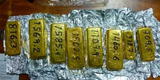 Puno: Fiscalía de Extinción de Dominio incautó más de 13 kilos de oro