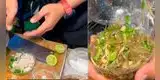 Prepara cebiche tailandés, pero impensado ingrediente deja atónitos a usuarios: “Te excediste”