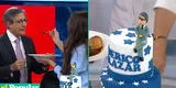 América Hoy sorprende a Federico Salazar con su plato favorito y torta por su cumpleaños