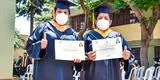 Madre e hija cumplen sueño de graduarse juntas y revelan su secreto del éxito: "Jamás pusimos excusas"